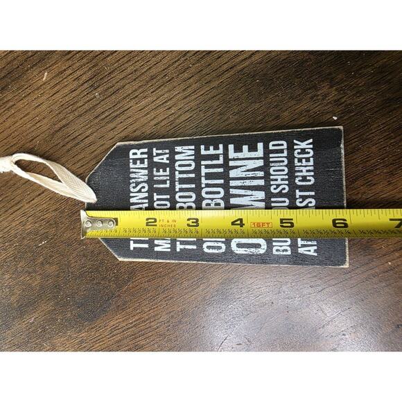 Drinking Wine Sign - Picture 6 of 9